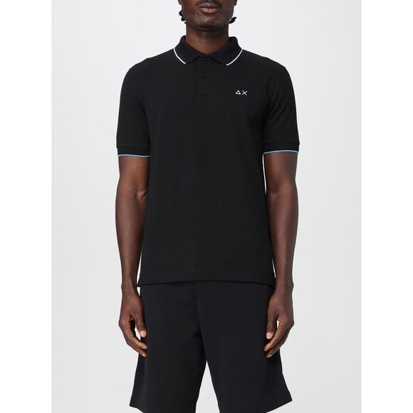 Sun68 Polo Shirt Men Black 1